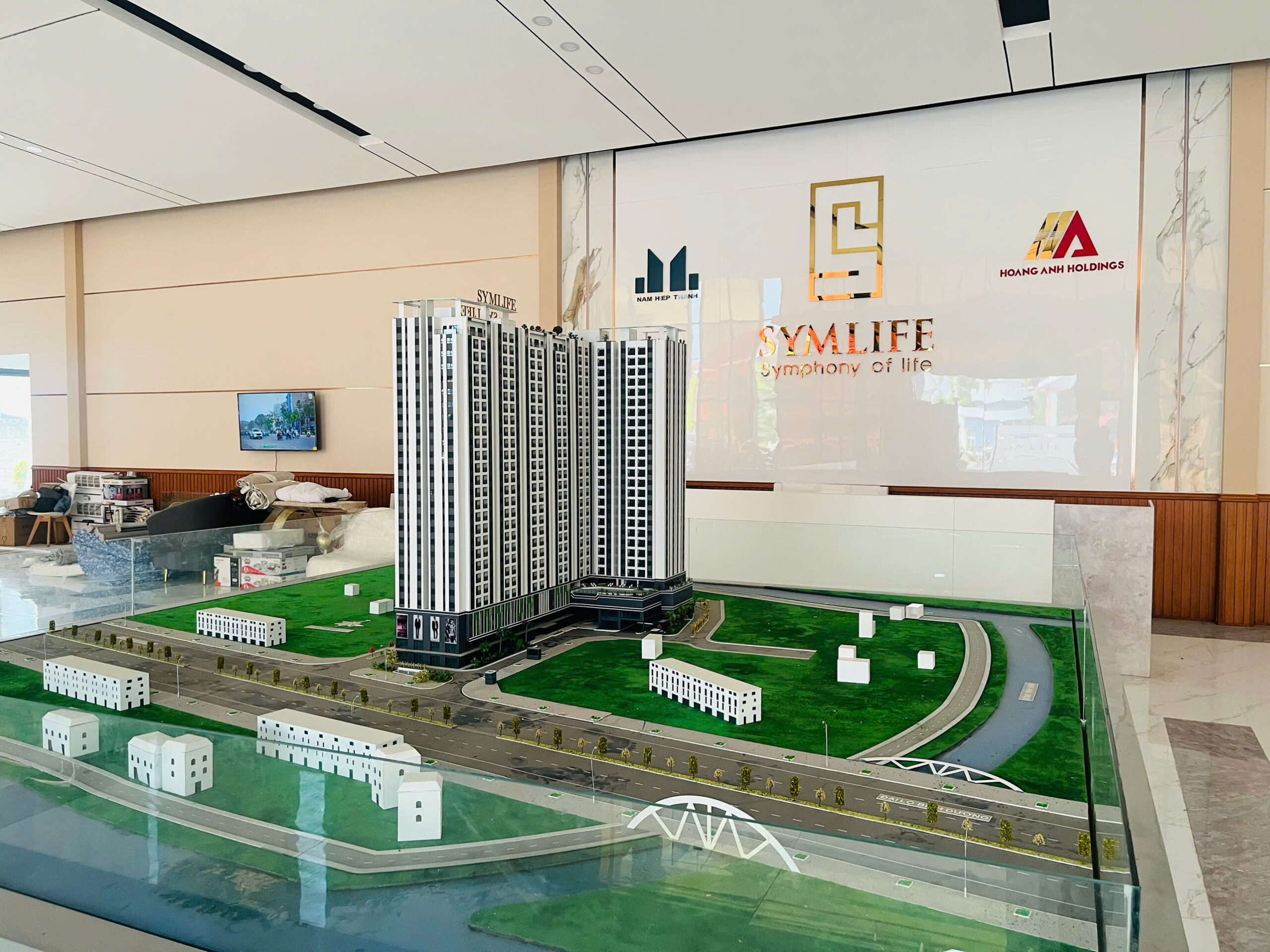 Sa bàn dự án Symlife Thuận An